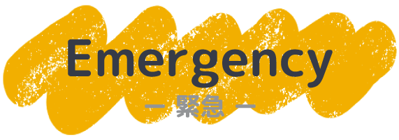 Emergency 緊急